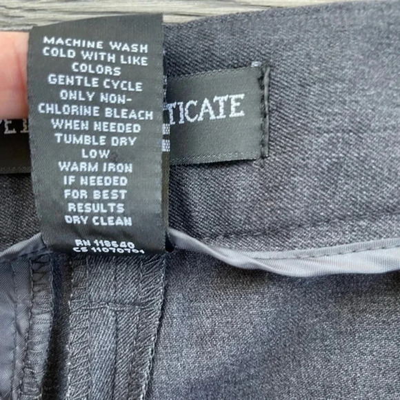 Petite Sophisticate charcoal gray flare trouser pants size 0Petite Short NWOT - Picture 2 of 10